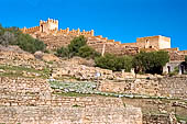 Rabat - La necropoli di Chellah, Vista del recinto fortificato esterno